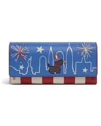 Radley - Fireworks And Stripes Flapover Wallet - Lyst