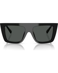 Jimmy Choo - 52Mm Rectangular Sunglasses - Lyst