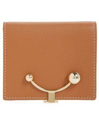 Strathberry - Crescent Leather Bifold Wallet - Lyst
