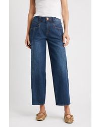 Wit & Wisdom - Wyatt High Waist Cuff Jeans - Lyst