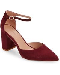 Nordstrom - Paola Ankle Strap Pointed Toe Pump - Lyst