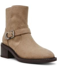 Anne Klein - Amias Block Heel Booties - Lyst