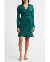 Tommy Bahama - Carmela Bayside Long Sleeve Wrap Dress - Lyst