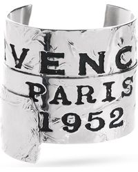 Givenchy - Tape Logo Cuff Bracelet - Lyst