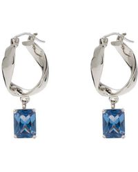 Lady Grey Jewelry - Infinity Hoop Earrings - Lyst