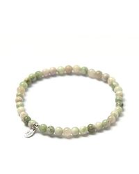 Tiny Rituals - Peace Jade Energy Bracelet - Lyst