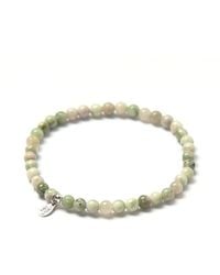Tiny Rituals - Peace Jade Energy Bracelet - Lyst