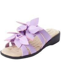 Comfortview - The Paula Slip On Sandal - Lyst