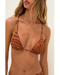 ViX - Sundown Misty Racerback Bikini Top - Lyst