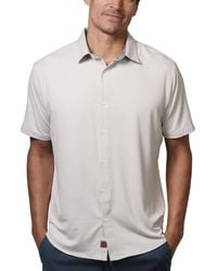 Fundamental Coast - Seaside Short Sleeve Button-up Shirt - Lyst