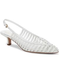 Veronica Beard - Britte Kitten Heel Slingback Pump - Lyst