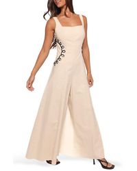 Petal & Pup - Crete Wide Leg Jumpsuit - Lyst