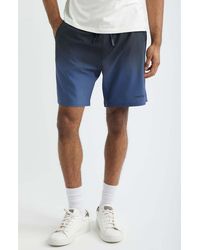 Saint Studio - Tempo Faded Tech Drawstring Shorts - Lyst