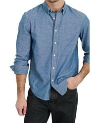 Alex Mill - Mill Washed Chambray Button-Down Shirt - Lyst