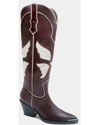 Dante - Leather Western Boots Gaela - Lyst