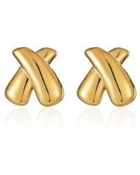 Kellery - Bond Sculpture Earrings - Lyst