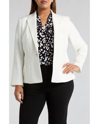 Kasper - One Button Blazer - Lyst