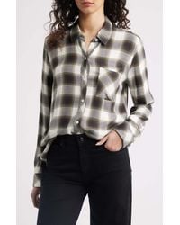 Rails - Hunter Plaid Button-Up Shirt - Lyst