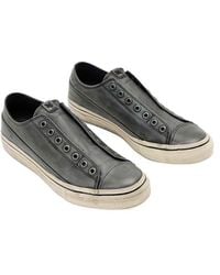 John Varvatos - Laceless Low Top Sneaker - Lyst