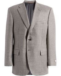 Canali - Siena Regular Fit Houndstooth Wool Sport Coat - Lyst