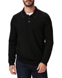PAIGE - Dobson Polo Sweater - Lyst