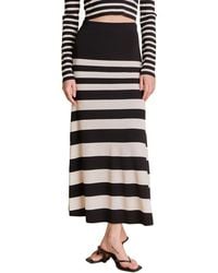 Endless Rose - Stripe Midi Sweater Skirt - Lyst