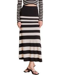 Endless Rose - Stripe Midi Sweater Skirt - Lyst