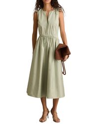Reiss - Liza Cotton Dress - Lyst
