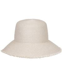 Eric Javits - Squishee Straw Bucket Hat - Lyst