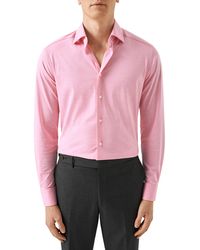 Eton - Slim Fit 4flex Stretch Dress Shirt - Lyst