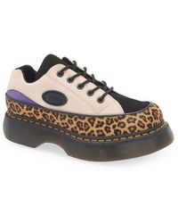 Dr. Martens - Buzz 5I Mixed Media Platform Sneaker - Lyst