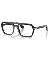 Persol - 54Mm Square Optical Glasses - Lyst