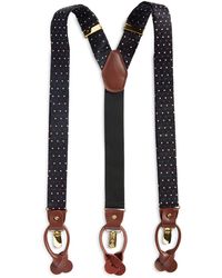 CLIFTON WILSON - Polka Dot Silk Suspenders At Nordstrom - Lyst