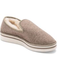 dolce vita faux fur slides