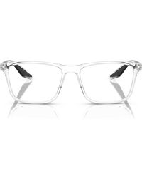 Prada Linea Rossa - 56Mm Pillow Optical Glasses - Lyst