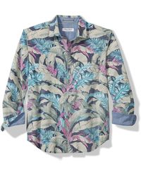 Tommy Bahama - Coastline Cord Leaf Print Cotton Corduroy Button-up Shirt - Lyst