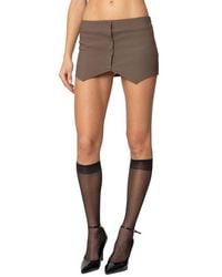 Edikted - Ellis Buttoned Up Mini Skort - Lyst