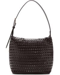 Mango - Braided Faux Leather Shoulder Bag - Lyst