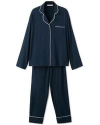Mango - Piped Pajamas - Lyst