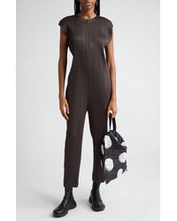 Pleats Please Issey Miyake - Monthly Colors January Pleated Jumpsuit - Lyst