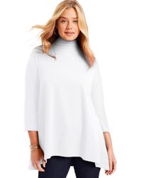 June + Vie - One+Only Mock-Neck Tunic - Lyst