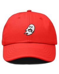 Alix - Coffee Ghost Embroidered Hat - Lyst