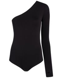 Commando - Prima One Shoulder Single Long Sleeve Bodysuit - Lyst