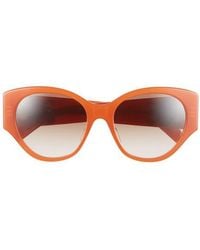 Celine - Maxi Triomphe 55Mm Butterfly Sunglasses - Lyst