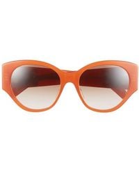 Celine - Maxi Triomphe 55Mm Butterfly Sunglasses - Lyst