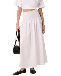 WeWoreWhat - Drop Waist Maxi Skirt - Lyst