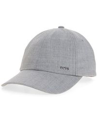 BOSS - Zed Performance Virgin Wool Blend Baseball Cap - Lyst