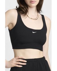 Nike - Sportswear Chill Terry Slim Crop Tank Top - Lyst