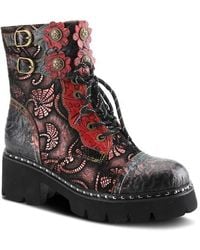 Spring Step - L'Artiste Limitless Cap Toe Bootie - Lyst