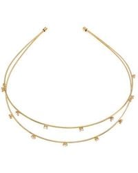 Ettika - Double-Row Wire & Crystal Headband - Lyst